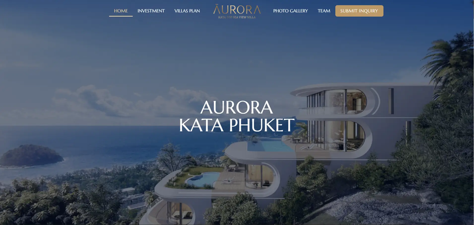 Aurora Phuket website